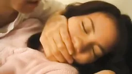 Asian prick covets to young chick and fingers her pussy before making to suck