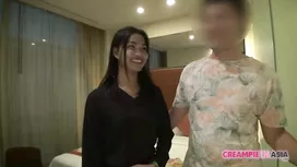 Japanese dude hooks a hot Thai slut and fucks her hard at hotel