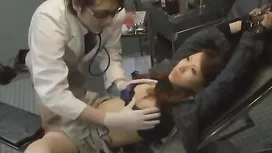 Charming sexy Asian girl got passionately fucked by her gynecologist