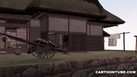 Sex cartoon Japanese slut gets licked and fucked by a blond white dude