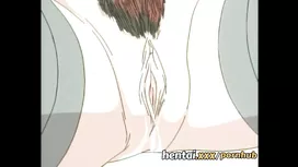 Handsome Japanese hentai dude enjoys fucking his workmate girl