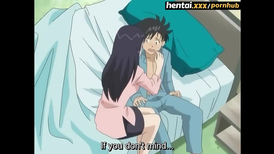 Big bouncy boobed hentai girl does hot titjob and loves hardcore fuck