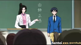 Japanese sex cartoon student guy passionately fucks his classmate chicks in turn