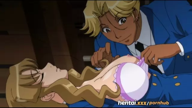 Big Juicy Boobs Anime - Dirty hentai blond guy enjoys fondling sleeping classmate girl's big juicy  boobs