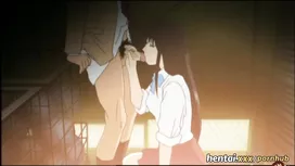 Wonderful young hentai student chick blowjobs brother's friend