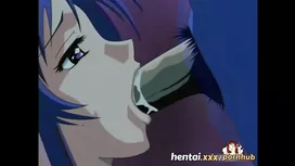 Hentai science teacher gets roughly fucked by students