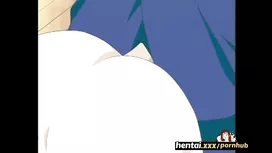 Dirty hentai cab driver traps young sexy chicks on the roof and fucks them