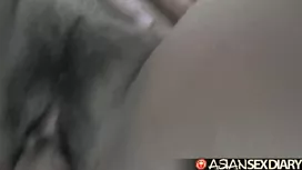 Busty Philippine teen chick is pleasuring hardcore fuck with white foreign man