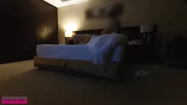 Chinese girl is getting excitingly fucked by husband before sleeping