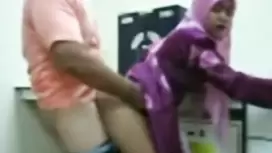 Malaysian milf prostitute is being fucked hard in bent over position
