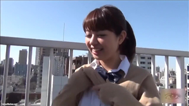 Japanese teen girls are doing tight blowjob to their fucker outdoors