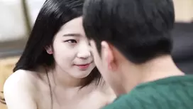 Lovely girl with tiny tits is fucked on the floor