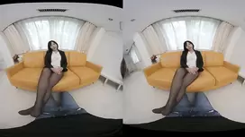 Virtual reality video presented in 3D and point of view